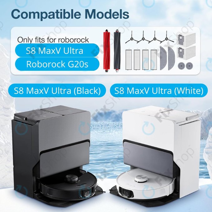 Xiaomi Roborock G20s, S8 MaxV Ultra - Napredni set