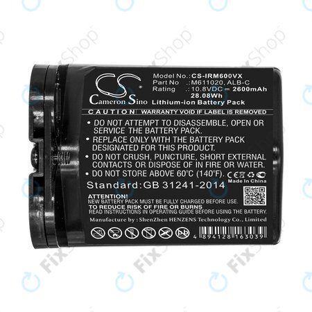 iRobot Braava jet m6 - Baterija ALB-C, M611020 2600mAh HQ