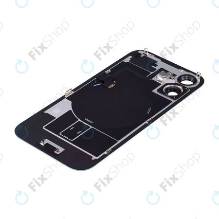 Apple iPhone 16 - Stražnje staklo kućišta + staklo kamere + metalni okvir + Magsafe magnet (Teal)