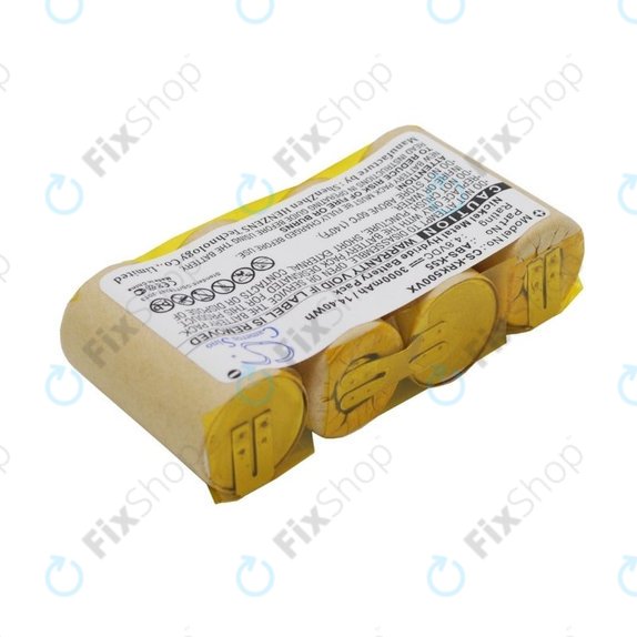 Kärcher K50, K85 - Baterija ABS-K55 Ni-MH 4.8V 3000mAh HQ