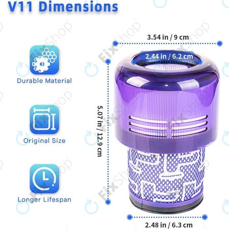 Dyson V11, V15 - Filter za prašinu