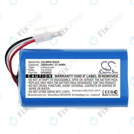 Miele Scout RX1 - Baterija 9702922 Li-Ion 14.4V 2600mAh HQ