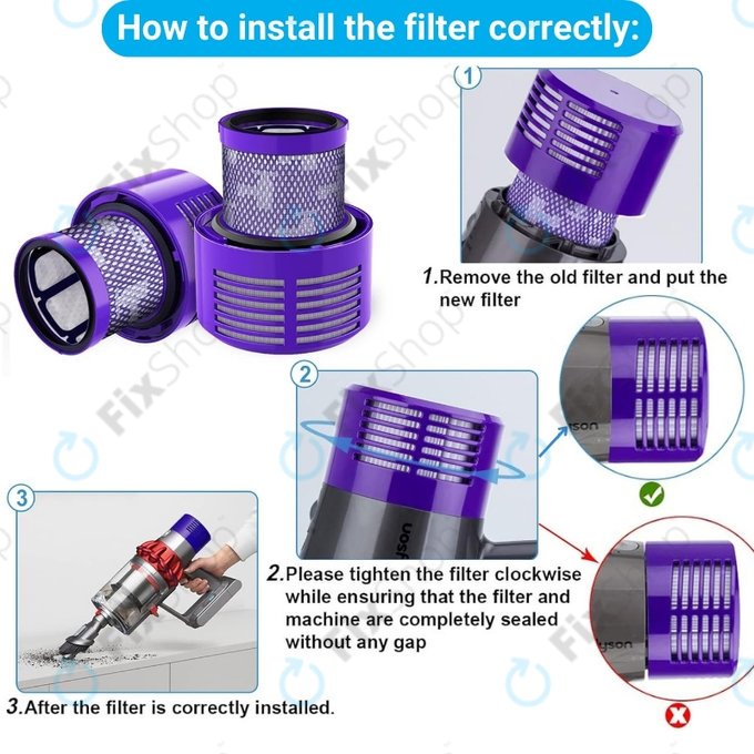 Dyson V10 - Filter za prašinu