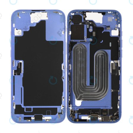 Srednji okvir s baterijom za iPhone 16 Plus | Blue | ZD076-00687 | Genuine Apple