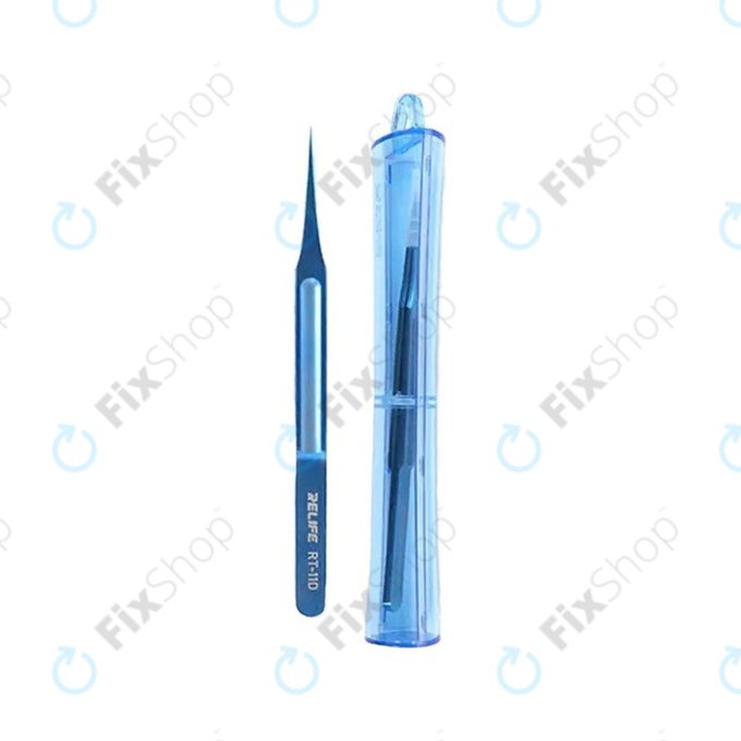 Relife RT-11D - Titanska pinceta s ravnim vrhom (140mm)