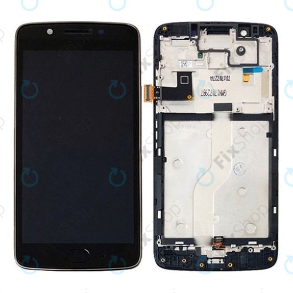 Motorola Moto G5 XT1676 - LCD zaslon + zaslon osjetljiv na dodir + okvir (Black) TFT