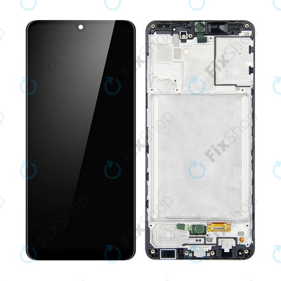 Samsung Galaxy A31 A315F - LCD zaslon + zaslon osjetljiv na dodir + okvir (Prism Crush Black) TFT
