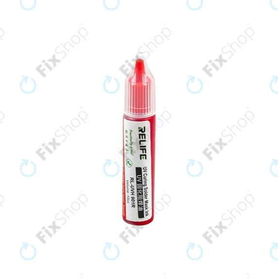 Relife RL-UVH901R - UV Vytvrditeljiva Lemilica Maska - 10ml (Crvena)