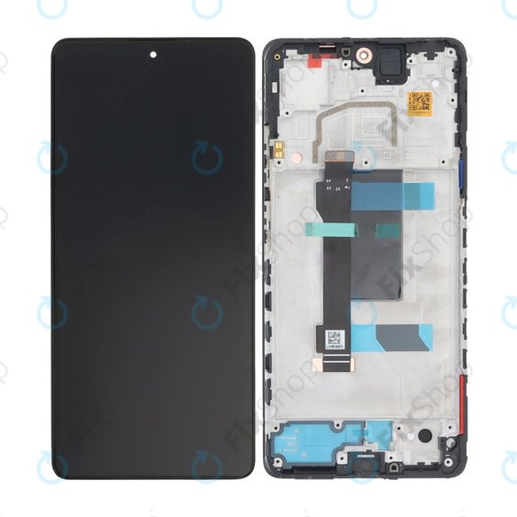 Xiaomi Poco X5 Pro - LCD zaslon + zaslon osjetljiv na dodir + okvir (Astral Black) TFT
