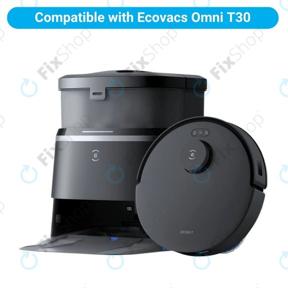Set rezervnih dijelova za Ecovacs Omni T30 (2x Glavna četka, 4x Filter, 4x Bočna četka, 8x Krpa za brisanje, 4x Vrećica za prašinu)