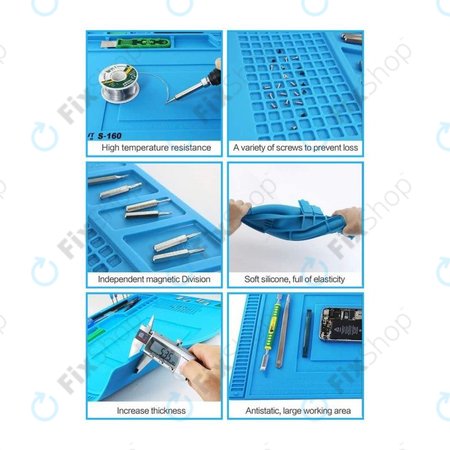 ESD antistatički silikonski jastučić otporan na toplinu - 45 x 30cm