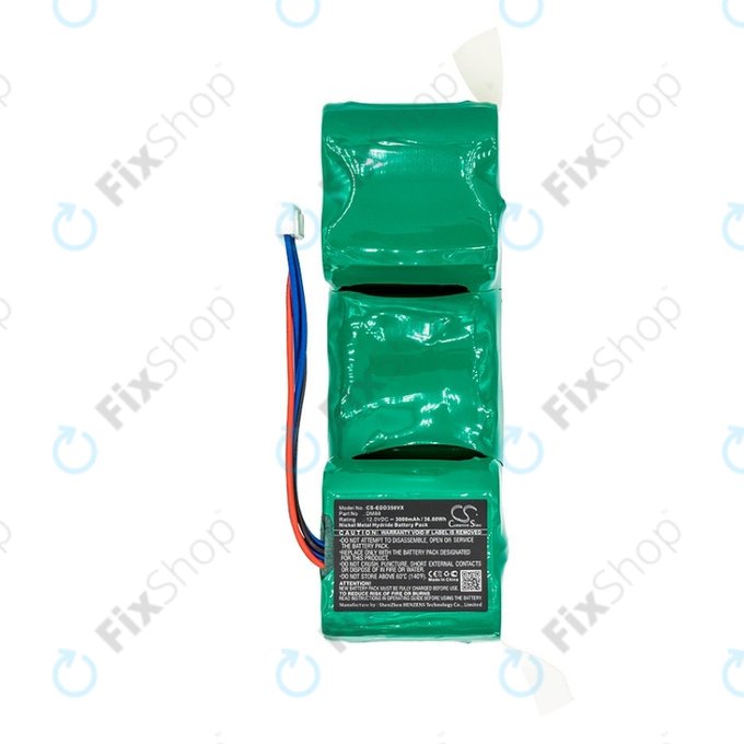 iRobot Roomba Combo-series, Ecovacs Deebot-series - Baterija 4720110, DM88 Ni-MH 12.0V 3000mAh HQ