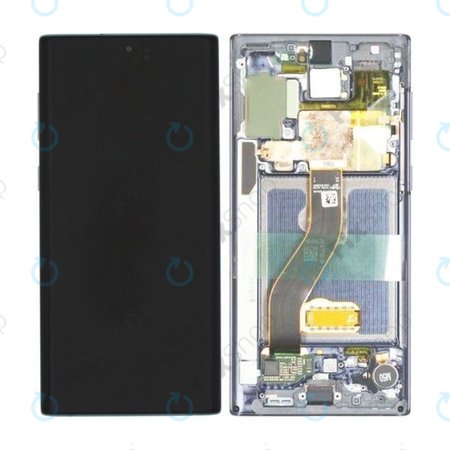 Samsung Galaxy Note 10 - LCD zaslon + zaslon osjetljiv na dodir + okvir (sjaj aure) - GH82-20817C, GH82-20818C originalni servisni paket