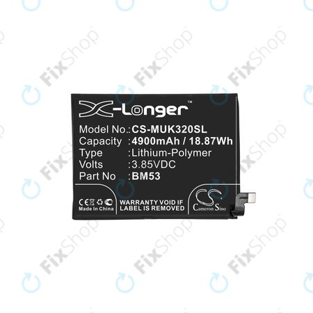 Xiaomi Mi 10T 5G, Mi 10T Pro 5G - Baterija BM53 4900mAh HQ