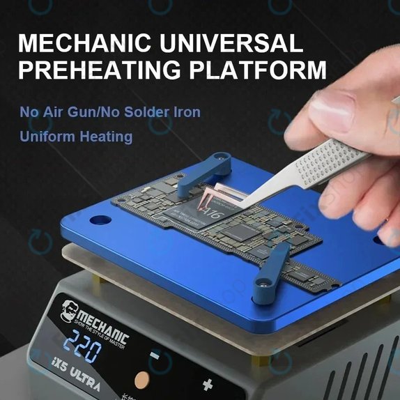 Mechanic IX5 Ultra - Mini grijač za pločaste sklopove za uklanjanje komponenti