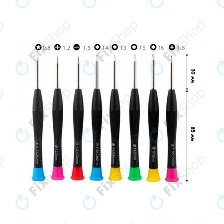 Baku BK-6108 - Set odvijača za telefone, tablete i prijenosna računala (8kom)