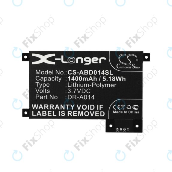 Amazon Kindle Touch, Touch 4th - Baterija DR-A014, 170-1056-00 1400mAh HQ