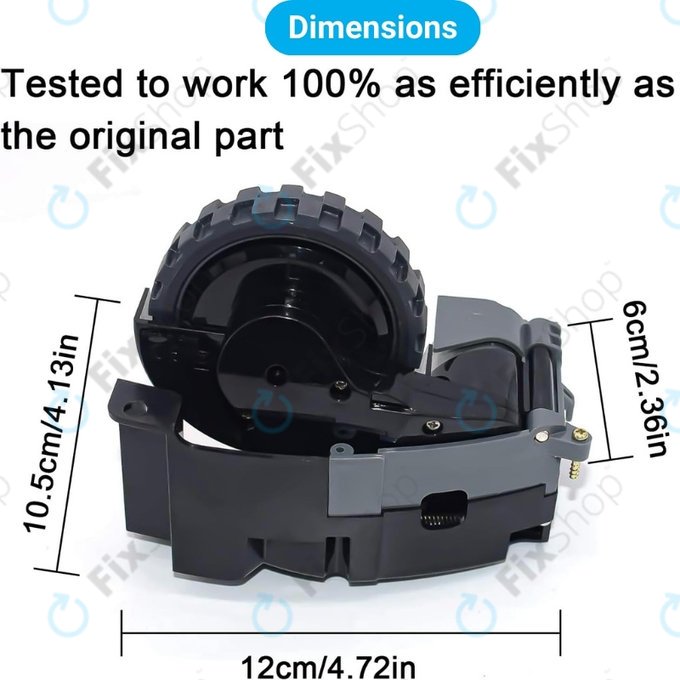 iRobot Roomba e-series, i-series, j-series - Kotač s motorom (desno)