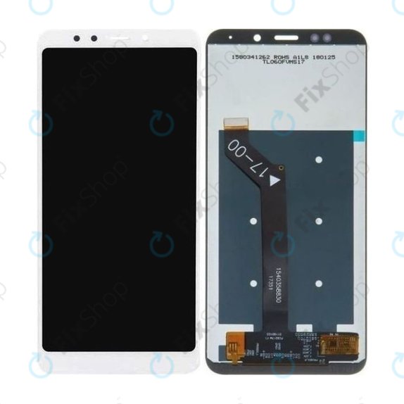 Xiaomi Redmi 5 Plus (Redmi Note 5) - LCD zaslon + zaslon osjetljiv na dodir (White) TFT