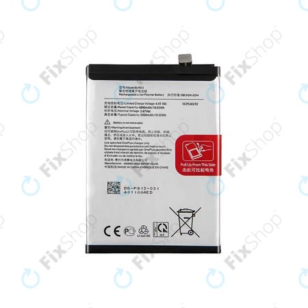 OnePlus Nord N100 BE2013 BE2015 - Baterija BLP813 5000mAh - 1031100034 Originalni servisni paket