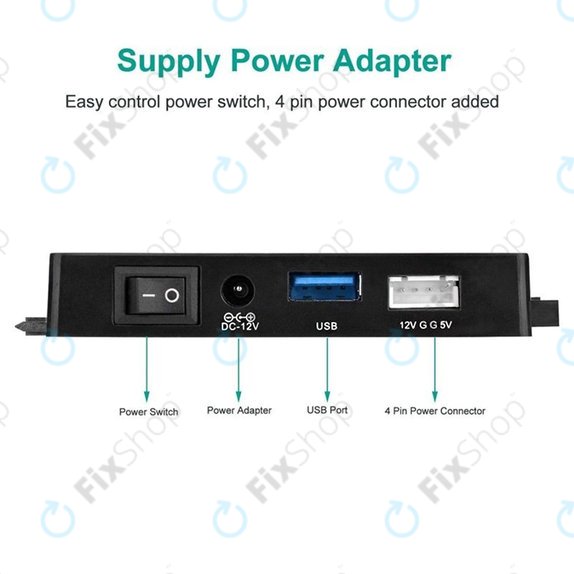 USB 3.0 na SATA / IDE adapter za 2.5" i 3.5" HDD/SSD te optičke pogone