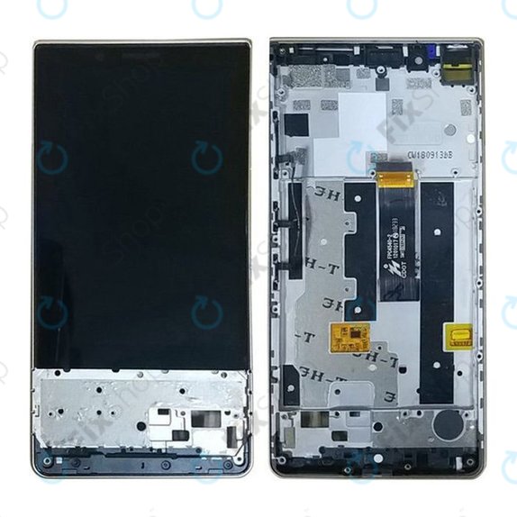 Blackberry Key2 LE - LCD zaslon + zaslon osjetljiv na dodir + okvir (Black) TFT