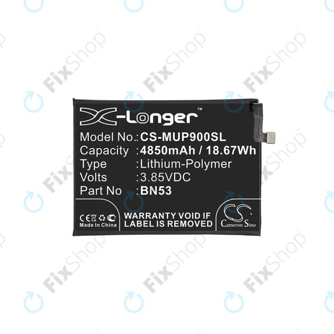 Xiaomi Redmi Note 9 Pro - Baterija BN53 4850mAh HQ