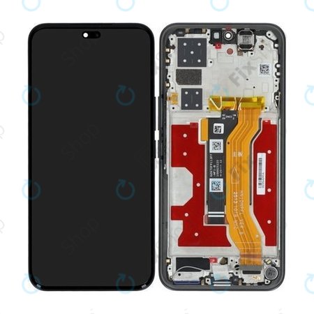 Honor 400 Pro - LCD zaslon + zaslon osjetljiv na dodir + okvir (Midnight Black) - 0235APFA Genuine Service Pack