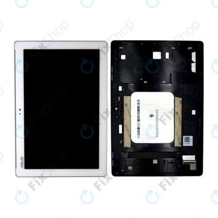 Asus ZenPad 10 Z300C, Z300CT, Z300CX, ZD300C - LCD zaslon + zaslon osjetljiv na dodir + okvir (White) - 90NP0232-R20010 Genuine Service Pack