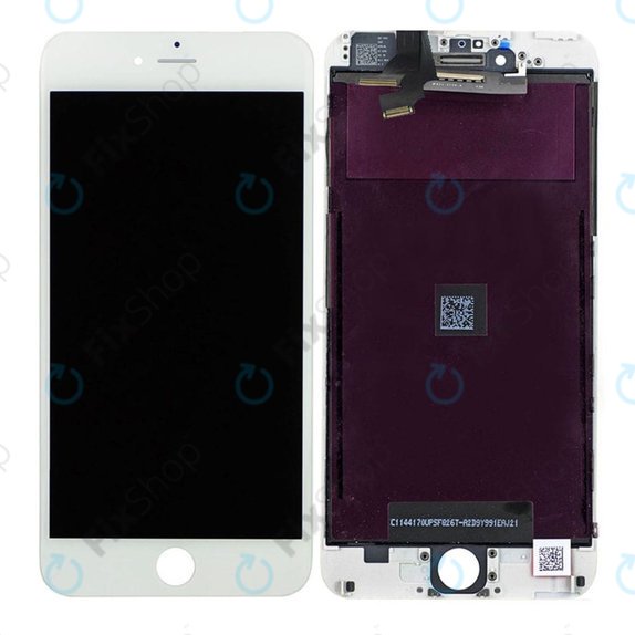 Zaslon za iPhone 6 Plus, White, Dodirni ekran s okvirom
