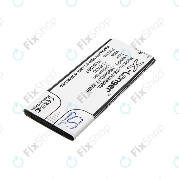 Baterija za Alcatel 1 Dual Sim, TCL 5033, Vodafone VFD, Telstra, 1900mAh, Li-Ion, 3.8V, TLI019D7, HQ