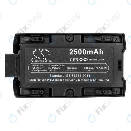 Baterija za Parrot Bebop 2, Parrot Bebop 2 Pro, 2500mAh, Li-Pol, 11.1V, HQ