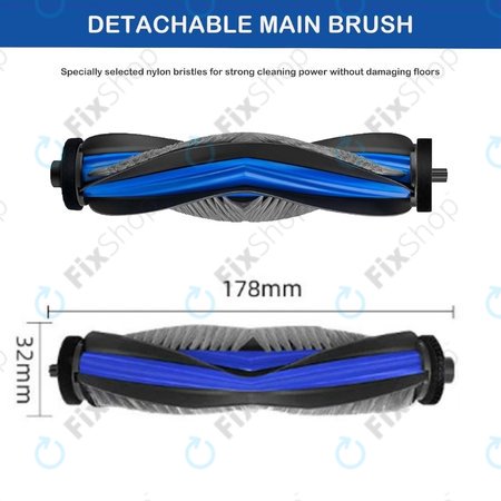 Ecovacs X11, X11 Omni, X11 Pro, X11 Pro Omni  - četka u roli