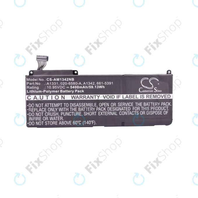 Apple MacBook 13" A1342 (krajem 2009. - Sredinom 2010.) - Baterija A1331 5400 mAh HQ