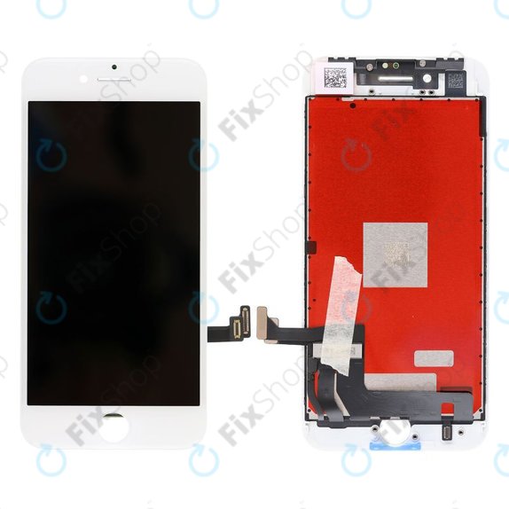 Zaslon za iPhone 8, SE (2020), SE (2022), White, Dodirni ekran s okvirom, Refurbished