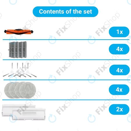 Xiaomi Robot Vacuum H40 - Kompletan set