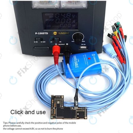 SunShine SS-905A set kabela za napajanje (iPhone 5S - 12 Pro Max, Samsung)