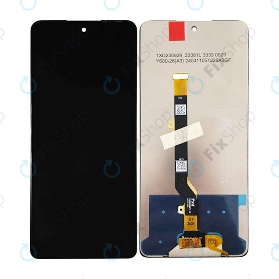 Tecno Spark 20 Pro - LCD zaslon + zaslon osjetljiv na dodir TFT