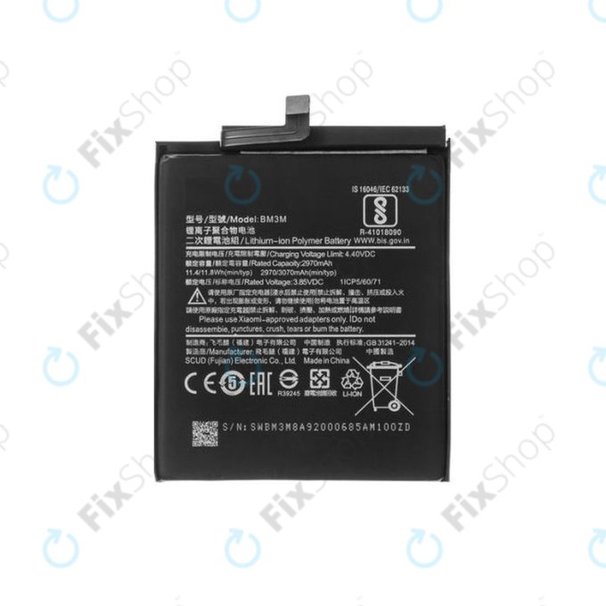 Xiaomi Mi 9 SE - Baterija BM3M 3070mAh