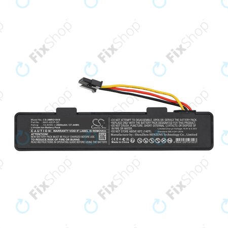 Baterija za Xiaomi VIOMI V3, Mijia 2, Mi Robot Vacuum Mop P, 2600mAh, Li-Ion, 14.4V, MH1-4S1P-SC, HQ