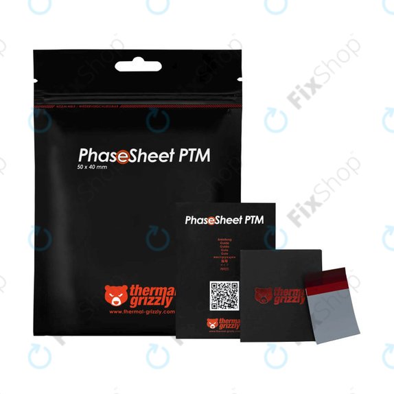 Termalna podloga 50x40x0,2mm, Thermal Grizzly PhaseSheet PTM