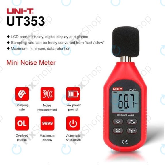 UNI-T UT353 - Kompaktni mjerač razine zvuka