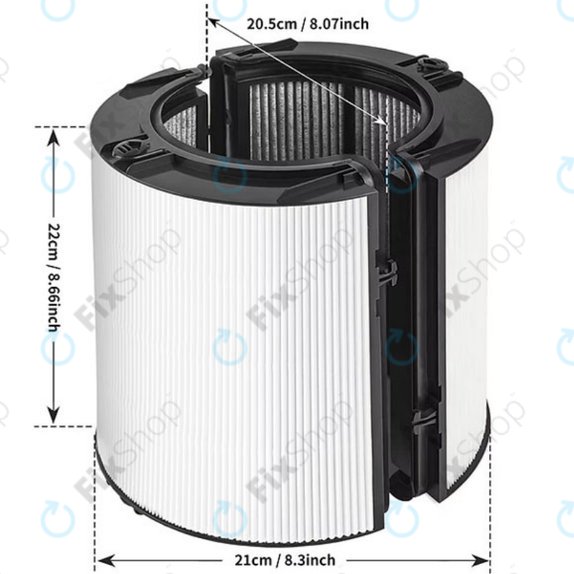 Dyson Purifier-series, Purifier humidifier-series - HEPA filter (Aktivni ugljen)