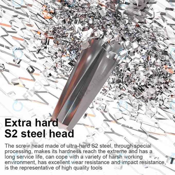 Mechanic KING KONG+ - Set odvijača Torx, Tri-point, Cross - 6 kom