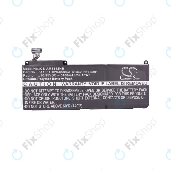 Apple MacBook 13" A1342 (krajem 2009. - Sredinom 2010.) - Baterija A1331 5400 mAh HQ