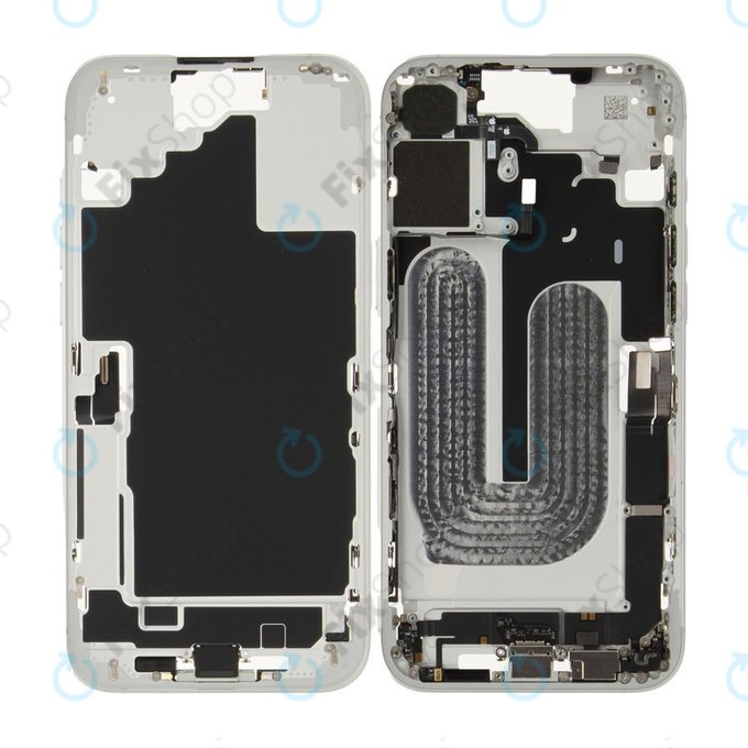 Srednji okvir s baterijom za iPhone 16 Plus | White | ZD076-00685 | Genuine Apple