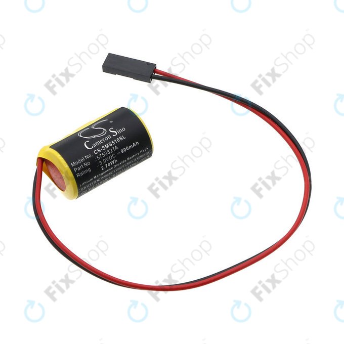 Baterija za Siemens Simatic S7-300, 400, 900mAh, Li-MnO2, 3V, 575332TA, HQ