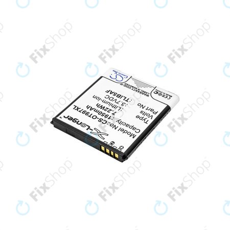 Baterija za Alcatel One Touch 997, X Pop, TCL S710, S800, 1950mAh, Li-Ion, 3.7V, TLiB5AF, HQ