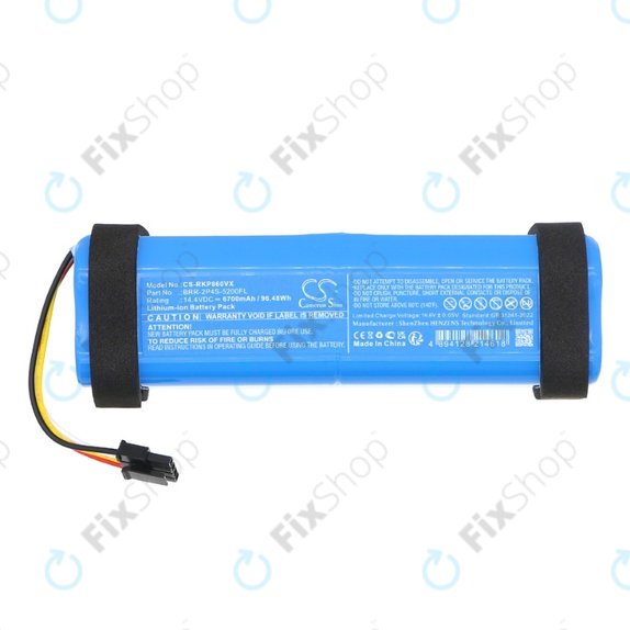 Xiaomi Roborock Q5 Pro, Q5 Pro+, P10 Pro - Baterija BRR-2P4S-5200FL 14.4V Li-Ion 6700mAh HQ