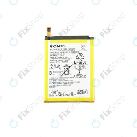 Sony Xperia XZ F8331 - Baterija LIS1632ERPC 2900mAh - 1305-6549 Genuine Service Pack